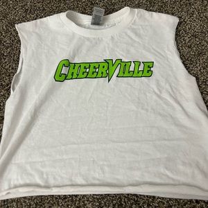 my cheer gym tank top